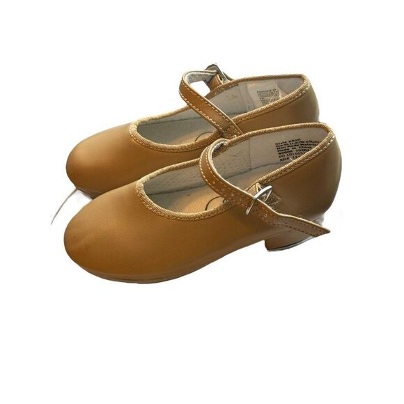 Revolution Children's Tap Shoes Style #826 Size 11 Tan - Picture 8 of 11
